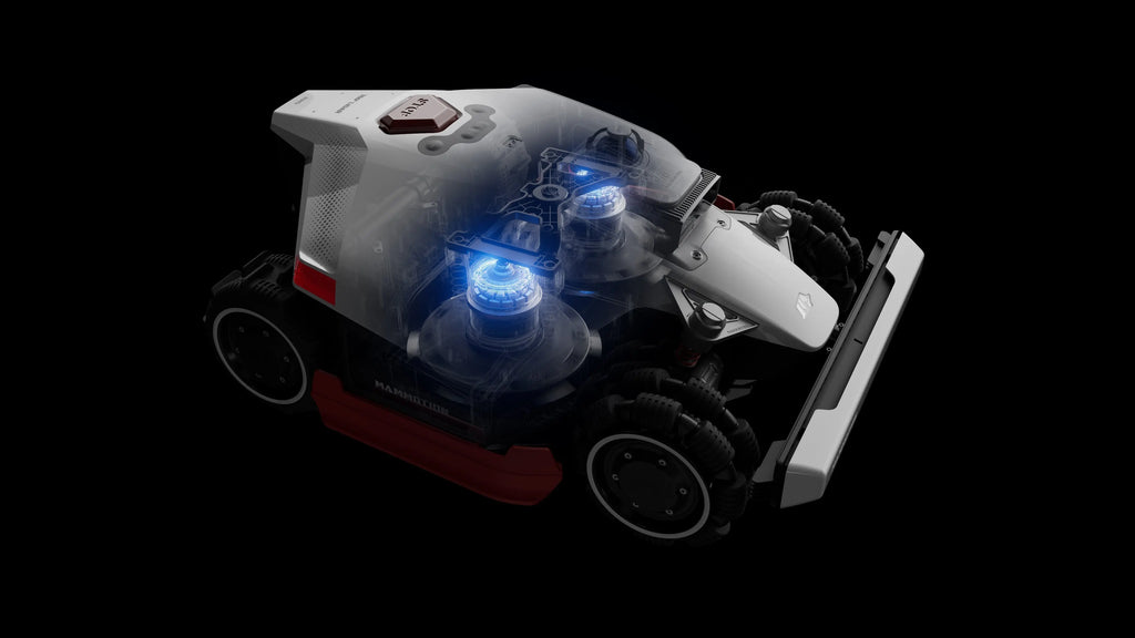 Mammotion LUBA 3 AWD 3000 Mähroboter ohne Begrenzungskabel – 360° LiDAR & NetRTK für Rasenflächen bis 3.000 m²