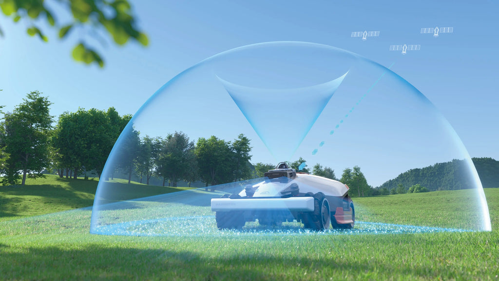 Mammotion LUBA 3 AWD 3000 Mähroboter ohne Begrenzungskabel – 360° LiDAR & NetRTK für Rasenflächen bis 3.000 m²