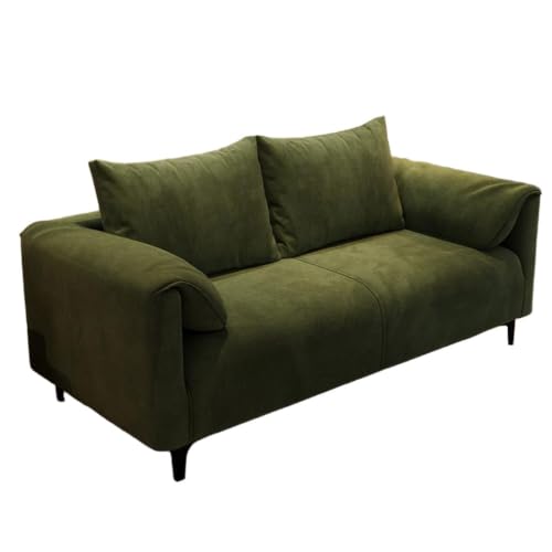 KIBONCY Farbiges Cord-Sofa Mit Massivholzrahmen 200cm