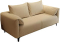 KIBONCY 3-Sitzer Billard Zuschauersofa 200 cm Schwarz