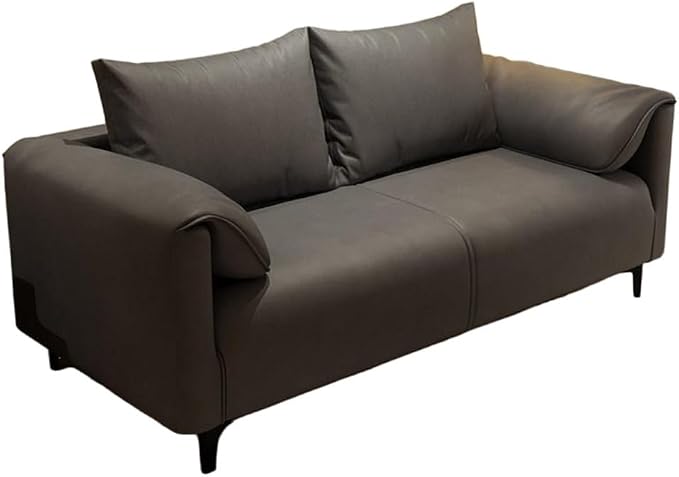 KIBONCY Billard-Zuschauersofa 3-Sitzer PU-Leder mit Stauraum