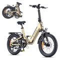 ENGWE L20 3.0 Boost E-Bike 48V 13,5Ah Akku 135km Drehmomentsensor Hydraulische Bremsen 20x3,0 Reifen Champagner-Gold