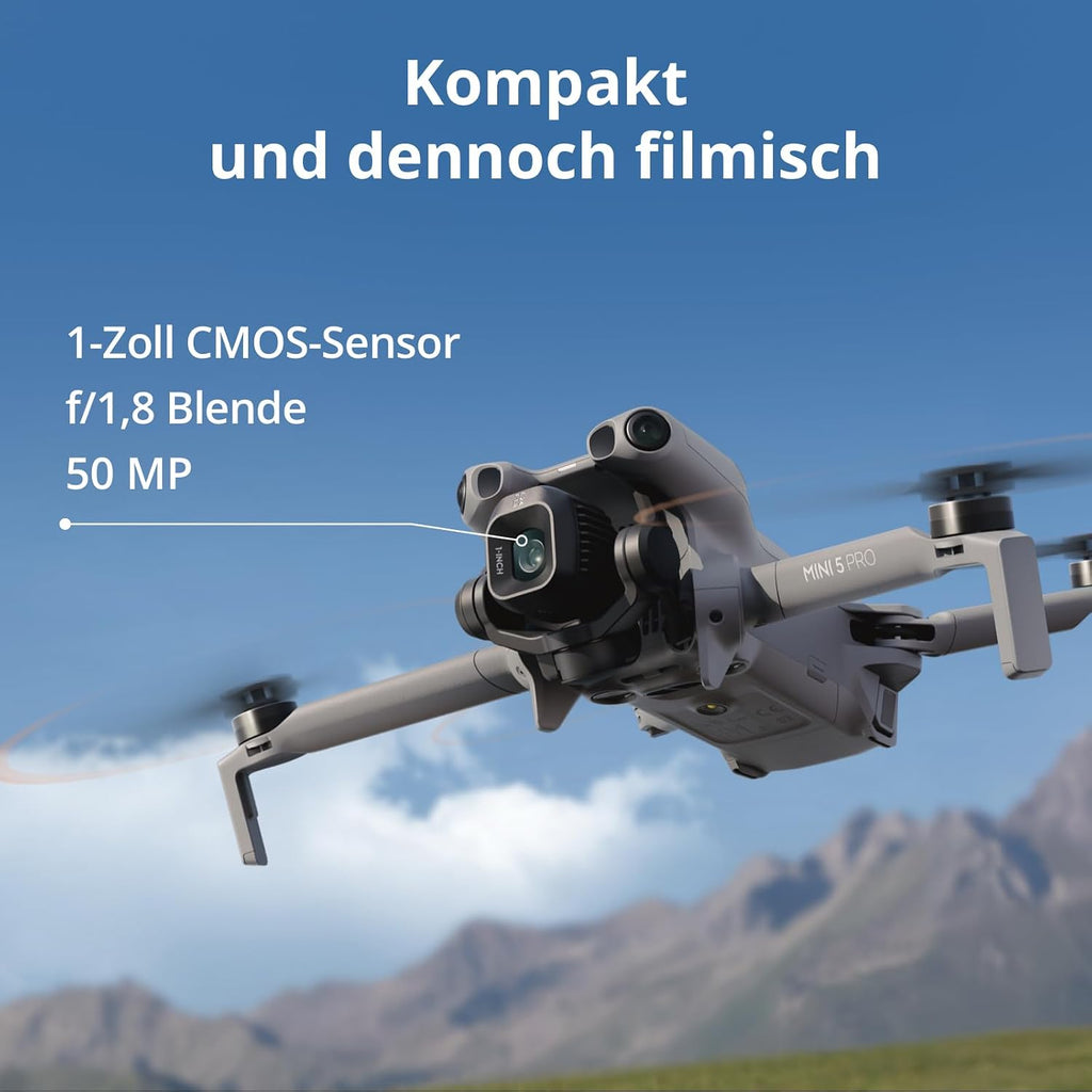 DJI Mini 5 Pro Fly More Combo RC-N3 4K Drohne Schwarz