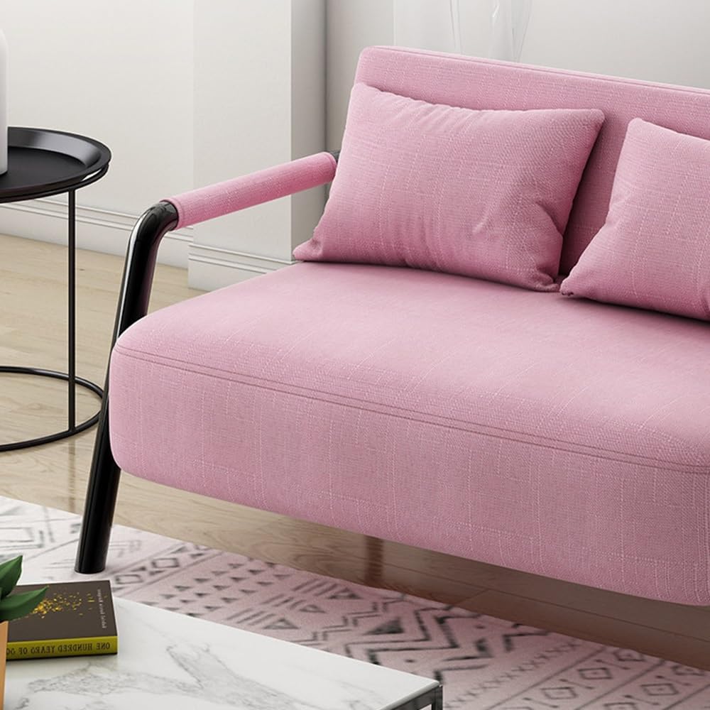 KIBONCY 2-Sitzer Loveseat-Sofa 155 cm Leinenstoff