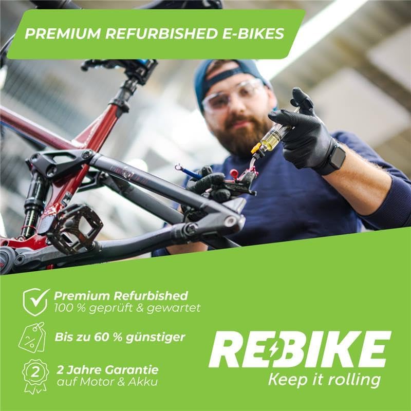 KAYZA Hydric Dry 6 Trekking E-Bike 27,5 Zoll Weiß 52 cm