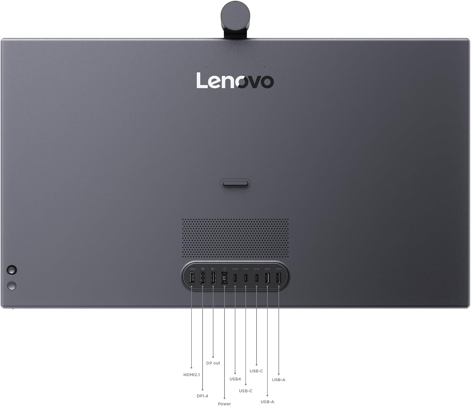 Lenovo Yoga Pro 27UD-10 26.5 Zoll QD-OLED 4K Monitor 120Hz 0.03ms HDMI 2.1 USB-C Schwarz