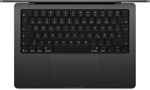 Apple MacBook Pro 14,2" Laptop M5 Chip 10-Core CPU 10-Core GPU 24GB RAM 1TB SSD Space Schwarz