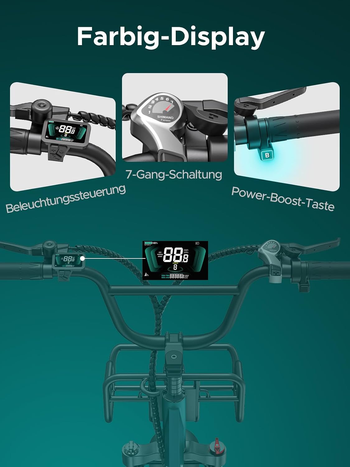 ENGWE L20 Boost E-Bike 48V 13Ah 250W 25km/h Schwarz