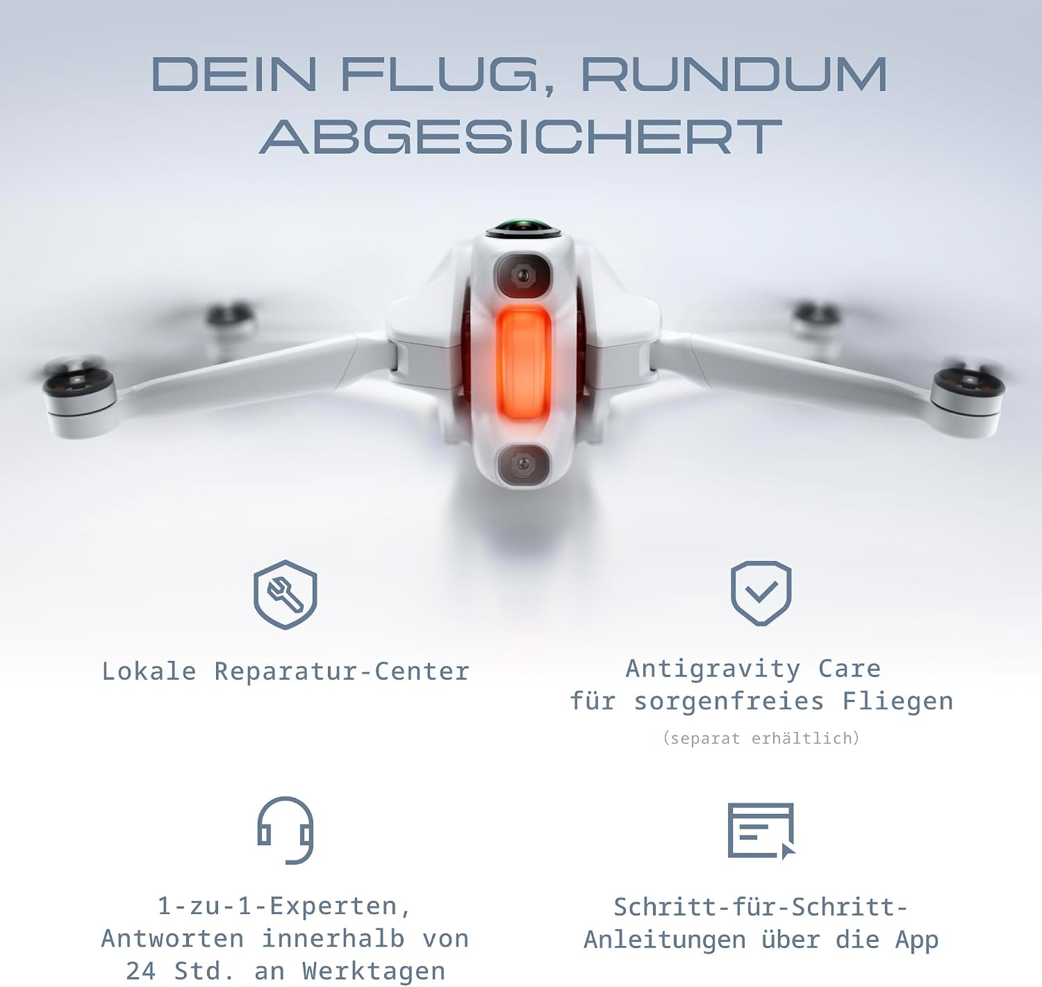 Antigravity A1 Explorer 8K 360° Drohne Weiß