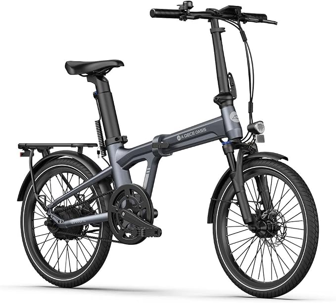 A Dece Oasis Air 20 Pro E-Bike 20 Zoll 250 W Grau