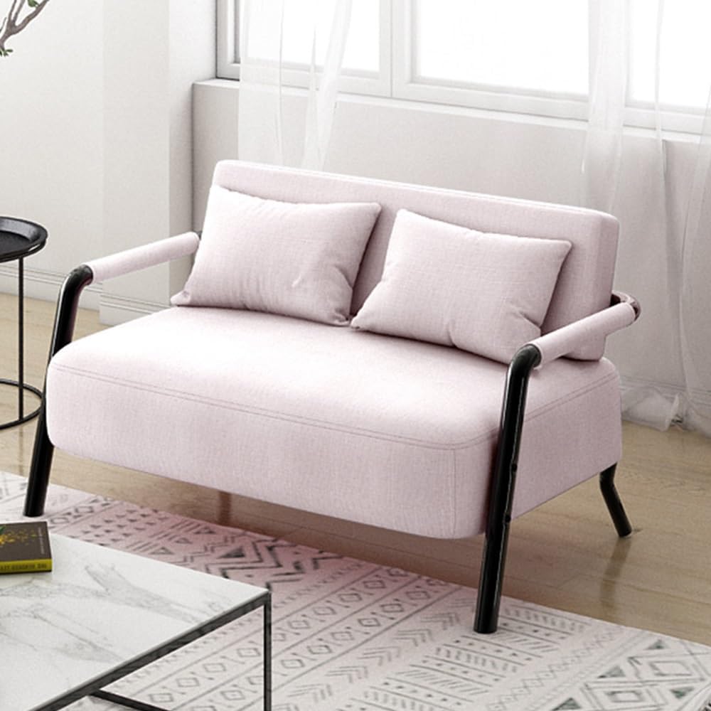 KIBONCY 2-Sitzer Loveseat-Sofa 155 cm Leinenstoff