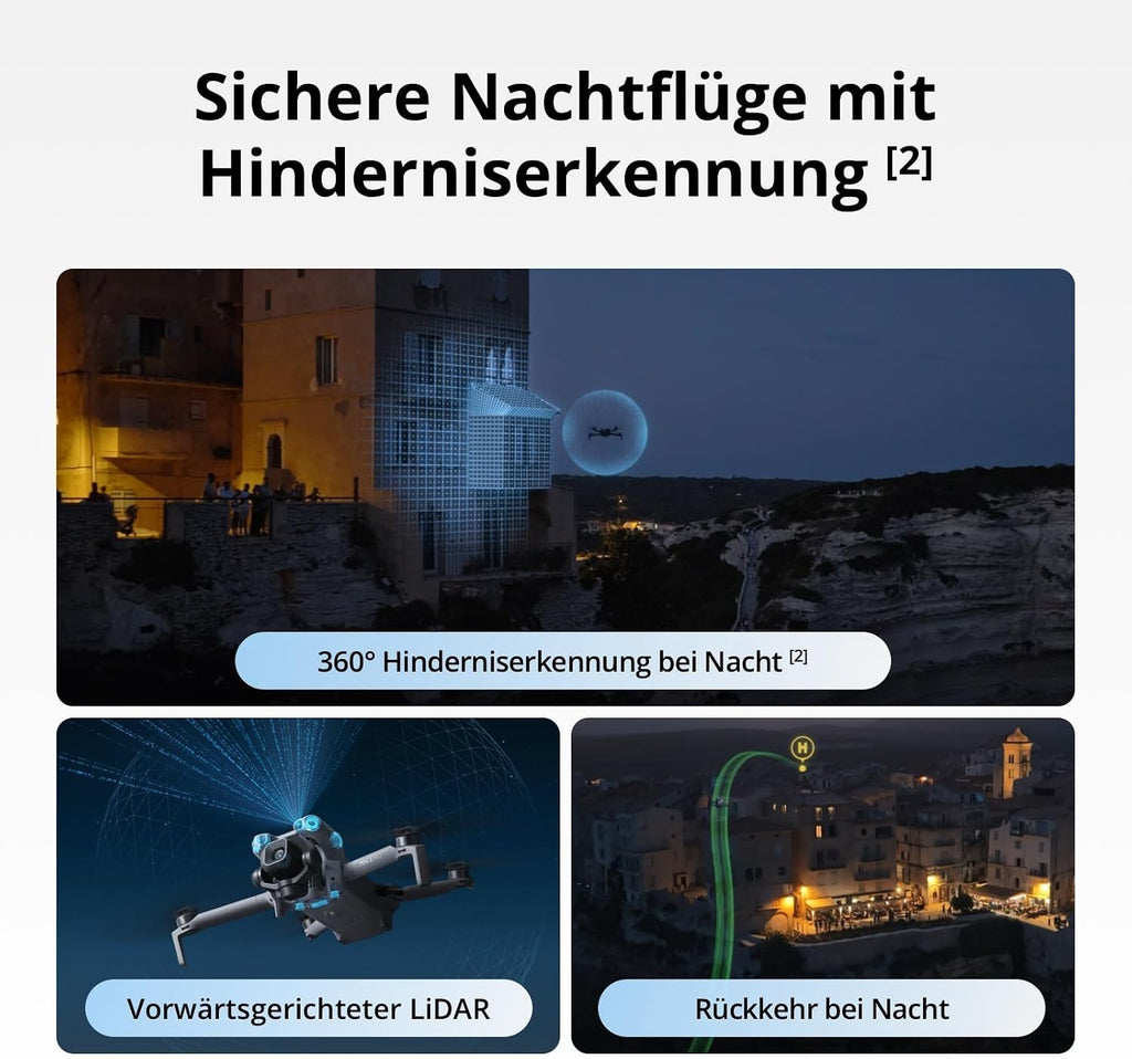 DJI Mini 5 Pro Fly More Combo Plus Mit DJI RC 2 4K Drohne Grau