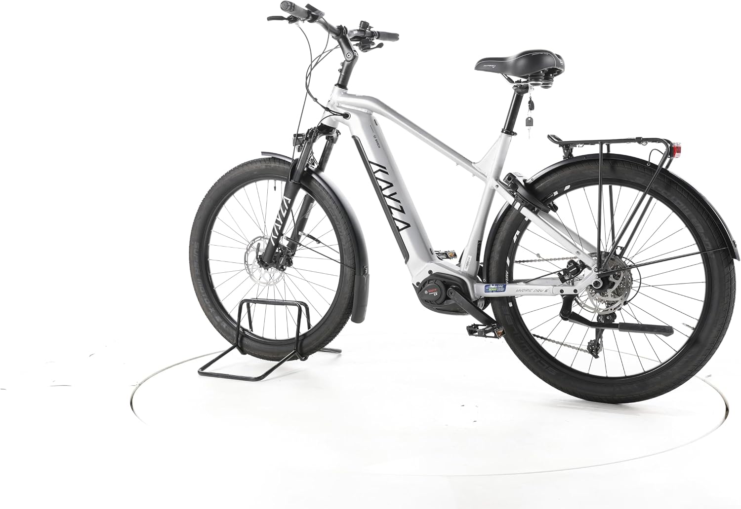 KAYZA Hydric Dry 6 Trekking E-Bike 27,5 Zoll Weiß 52 cm