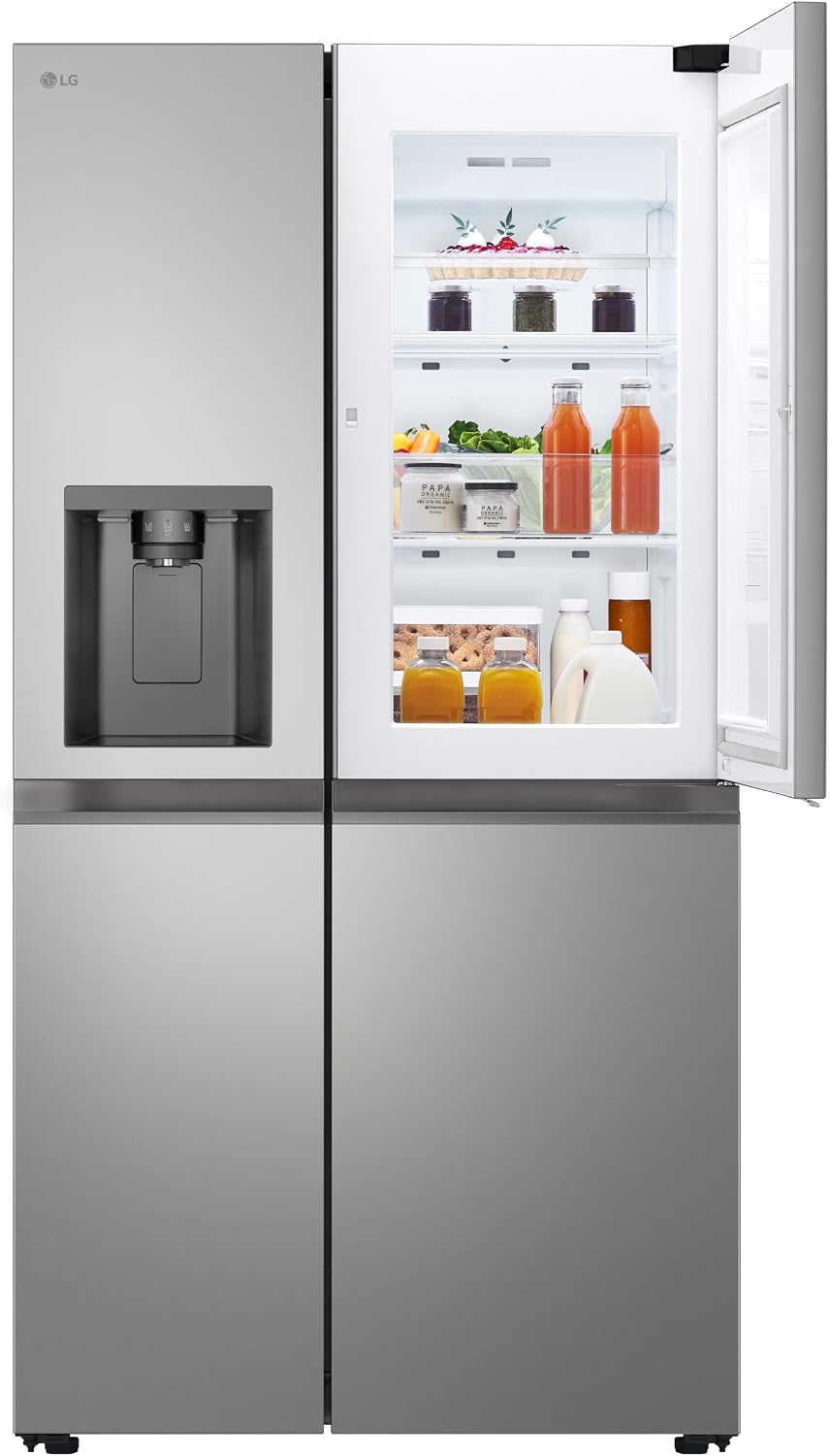 LG GSJC41PYPE Side by Side Kühlschrank 641 L Door-in-Door Eiswürfelbereiter