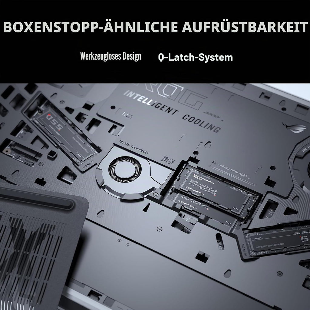 ASUS ROG Strix G16 2025 Gaming Laptop 16 Zoll FHD+ 165Hz Intel Core i7 14650HX RTX 5060 16GB DDR5 1TB SSD Wi-Fi 7 Windows 11