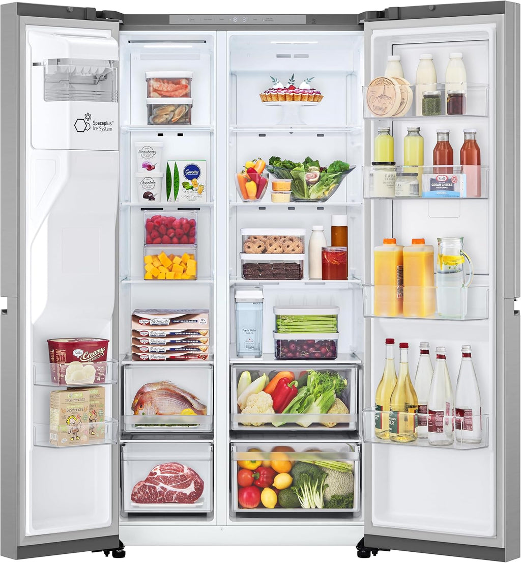 LG GSJC41PYPE Side by Side Kühlschrank 641 L Door-in-Door Eiswürfelbereiter