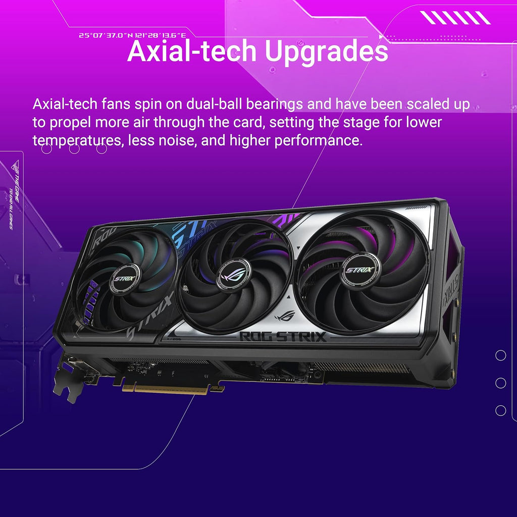 ASUS ROG Strix GeForce RTX 5070 OC Edition 12 GB GDDR7 Gaming Grafikkarte Schwarz