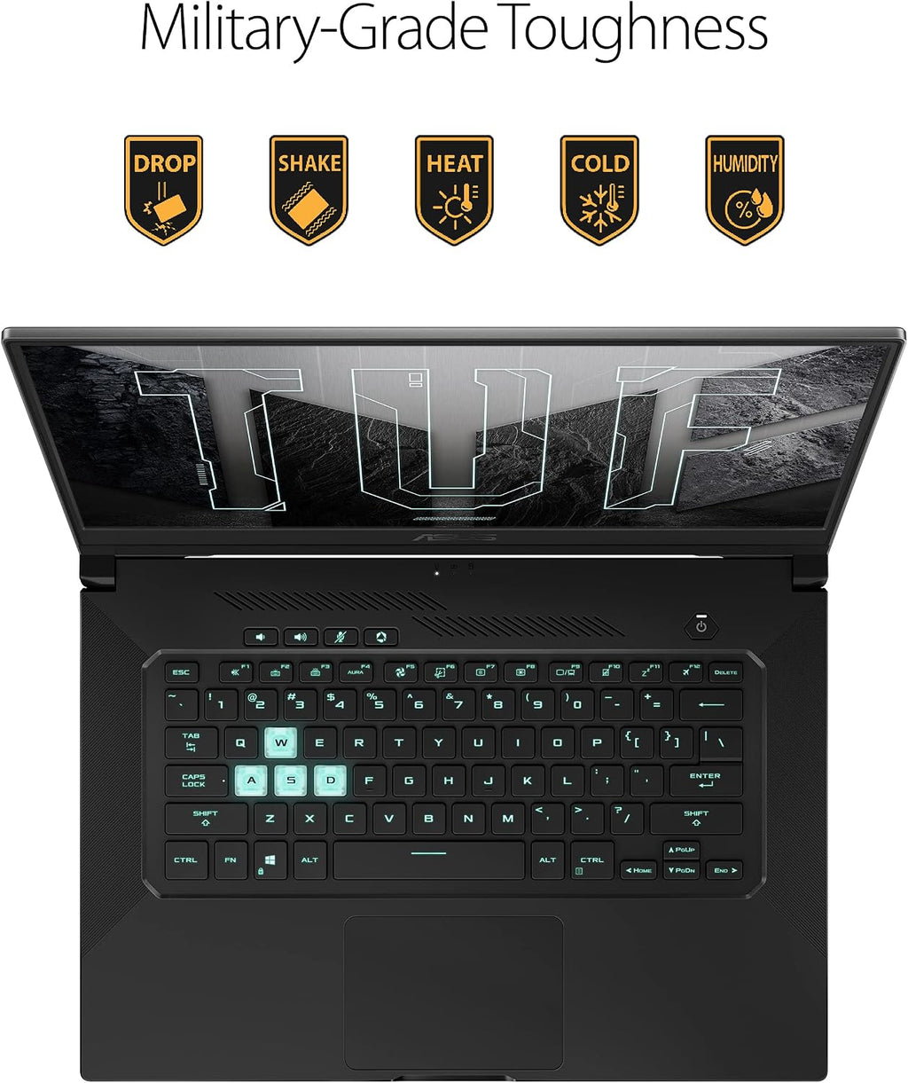 ASUS TUF Dash 15 15,6 Zoll 144Hz FHD Gaming Laptop Intel Core i7-11370H RTX 3050 Ti 8GB DDR4