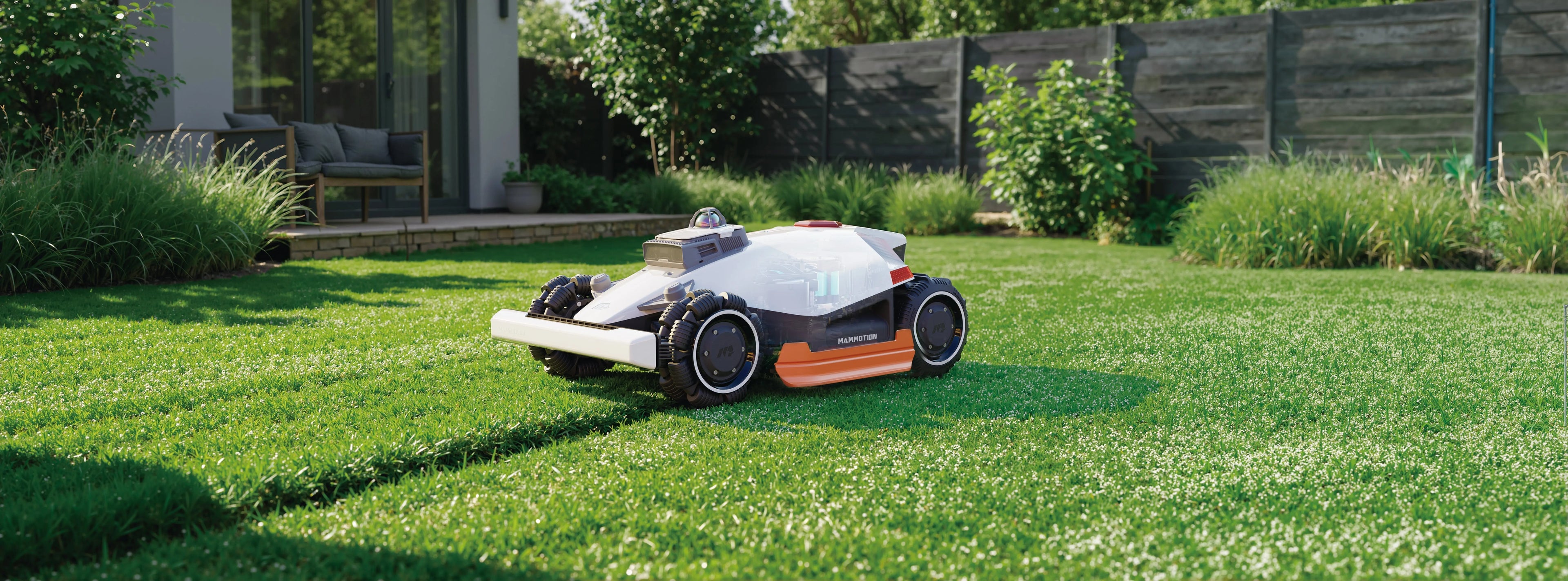 Mammotion LUBA 3 AWD 3000 Mähroboter ohne Begrenzungskabel – 360° LiDAR & NetRTK für Rasenflächen bis 3.000 m²