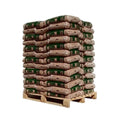 DS Energies Holzpellets DINplus / ENplus A1 – 975 kg Palette (65 x 15 kg) PEFC zertifizierte Nadelholz Pellets für effizientes Heizen