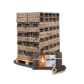 Heizfuxx PiniKay Octagon Hartholzbriketts – 960 kg Palette (96 x 10 kg) Premium Ofenbriketts mit extra langer Brenndauer