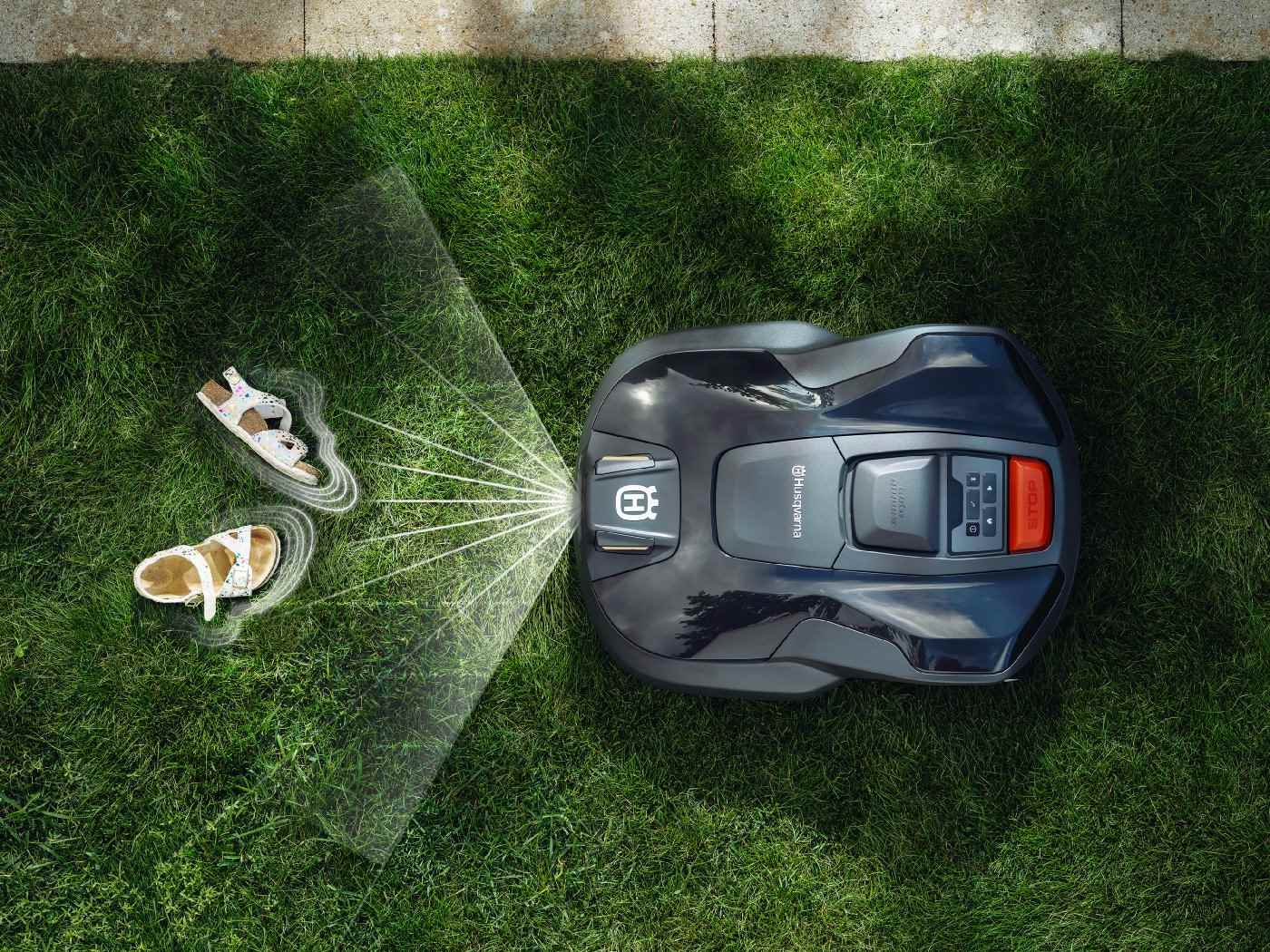 Husqvarna Automower 308V mit Garage