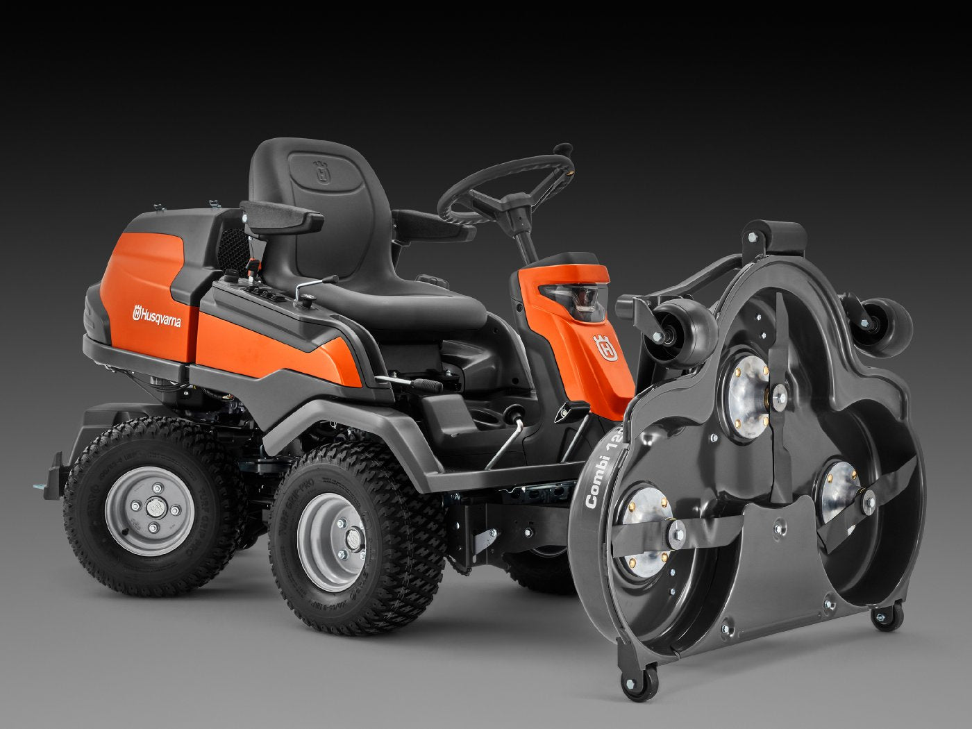 Husqvarna Profi Allrad-Frontmäher R 418TsX AWD Grundgerät ohne Mähwerk