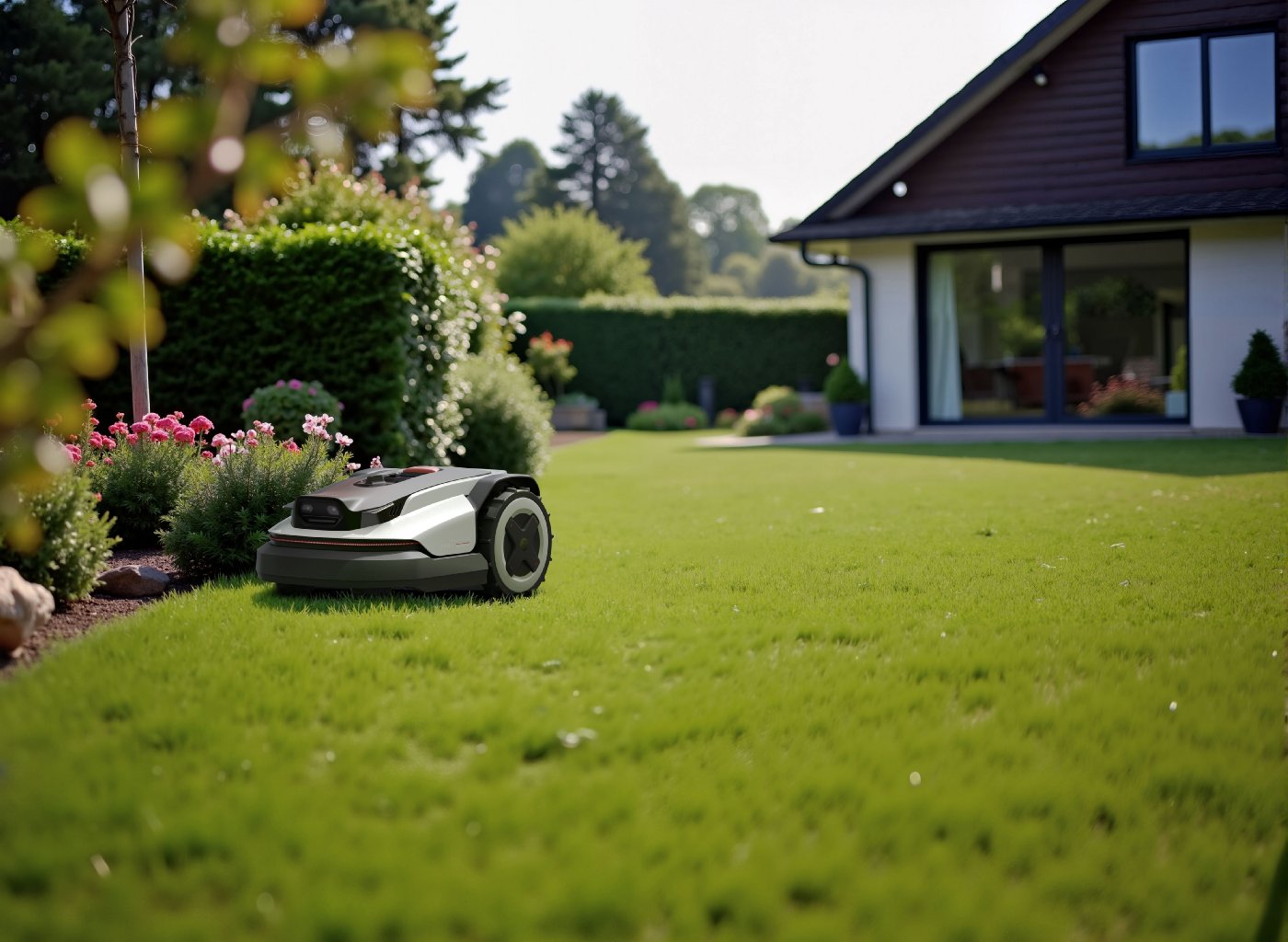 Roborock kabelloser Mähroboter RockNeo Q105 - für kleine Rasenflächen
