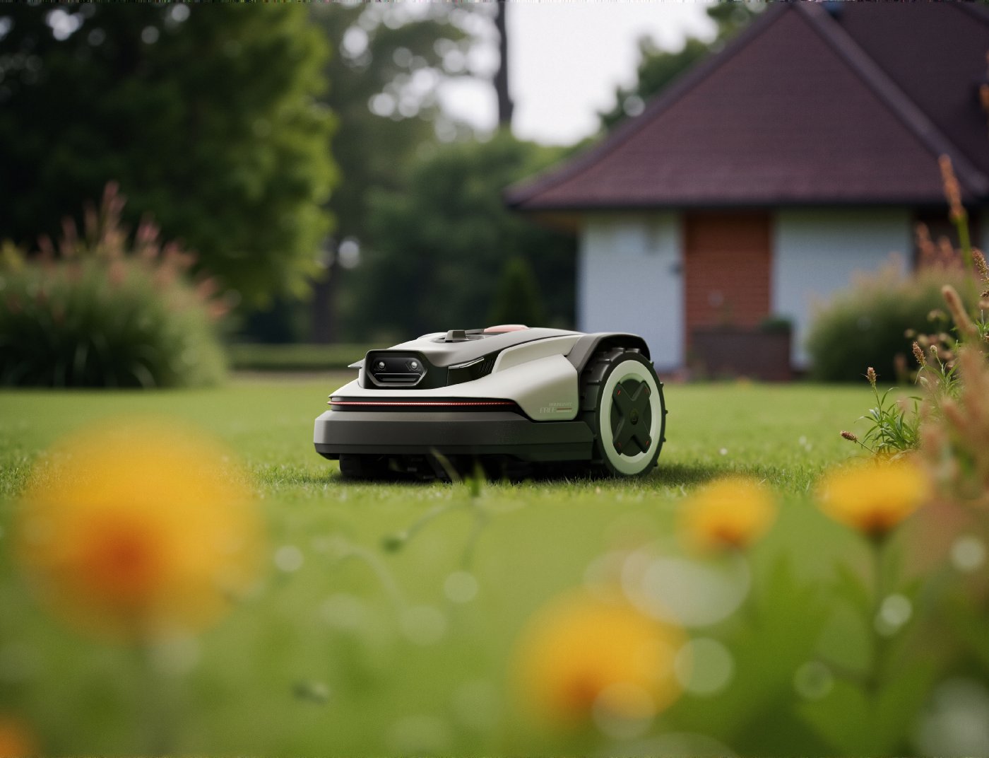 Roborock kabelloser Mähroboter RockNeo Q110 - für mittlere Rasenflächen
