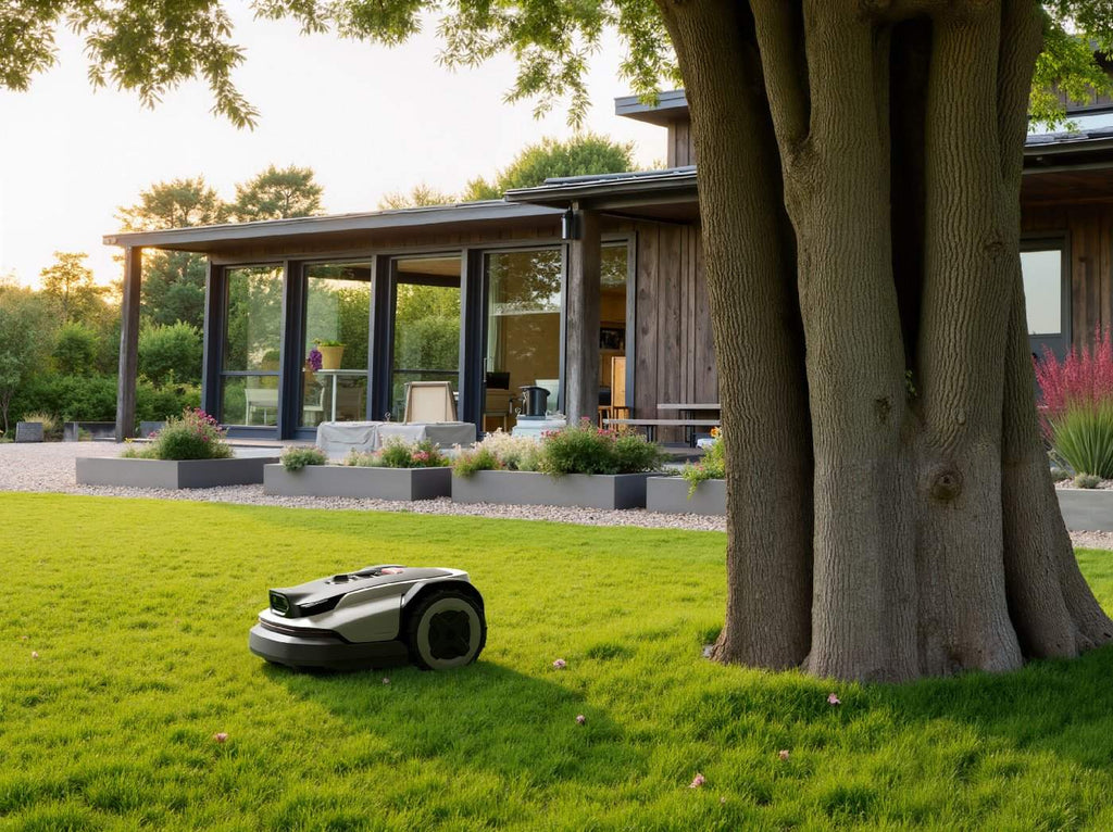 Roborock kabelloser Mähroboter RockNeo Q110 - für mittlere Rasenflächen