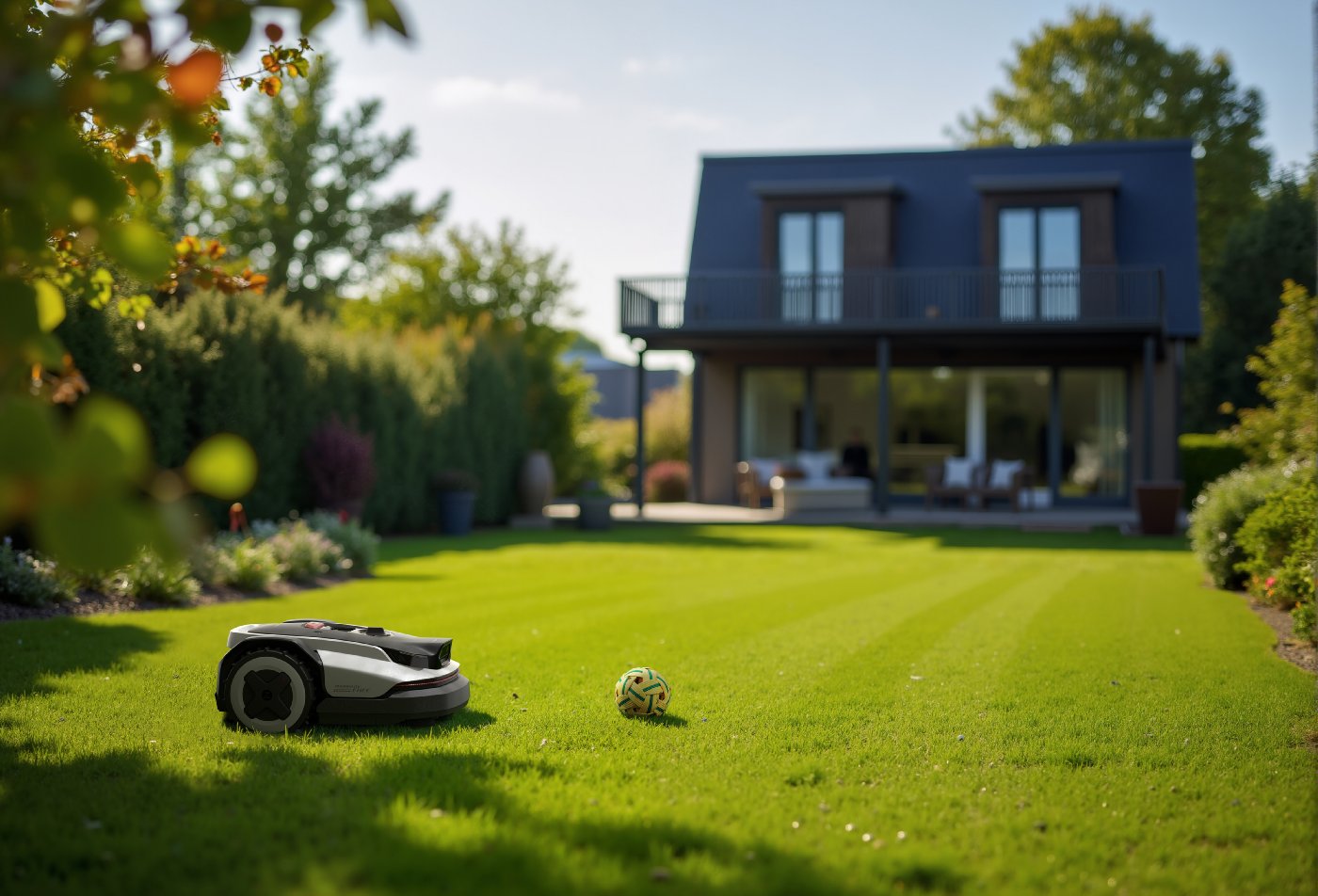 Roborock kabelloser Mähroboter RockNeo Q110 - für mittlere Rasenflächen