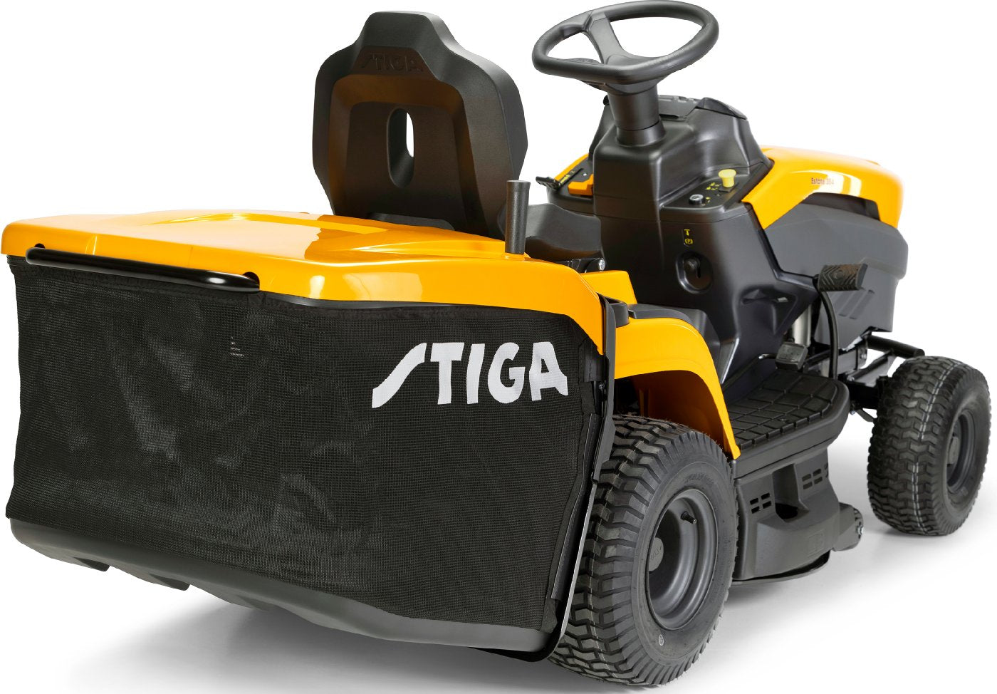 Stiga Rasentraktor Estate 384 mit Mulchkit und Anhängerkupplung