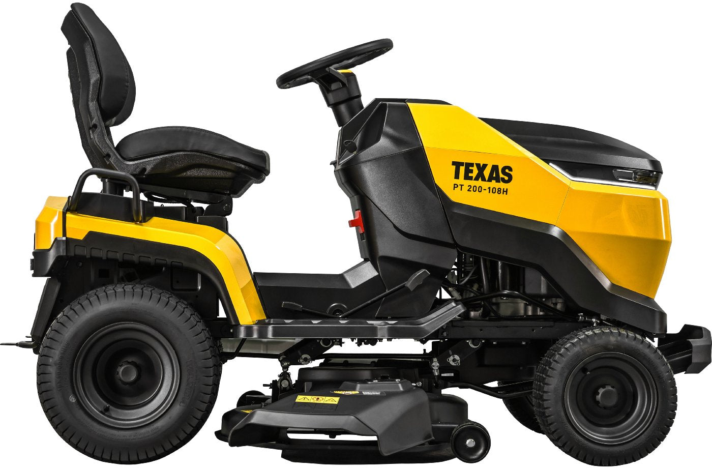 Texas Rasentraktor mit Seitenauswurf PT 200-108H