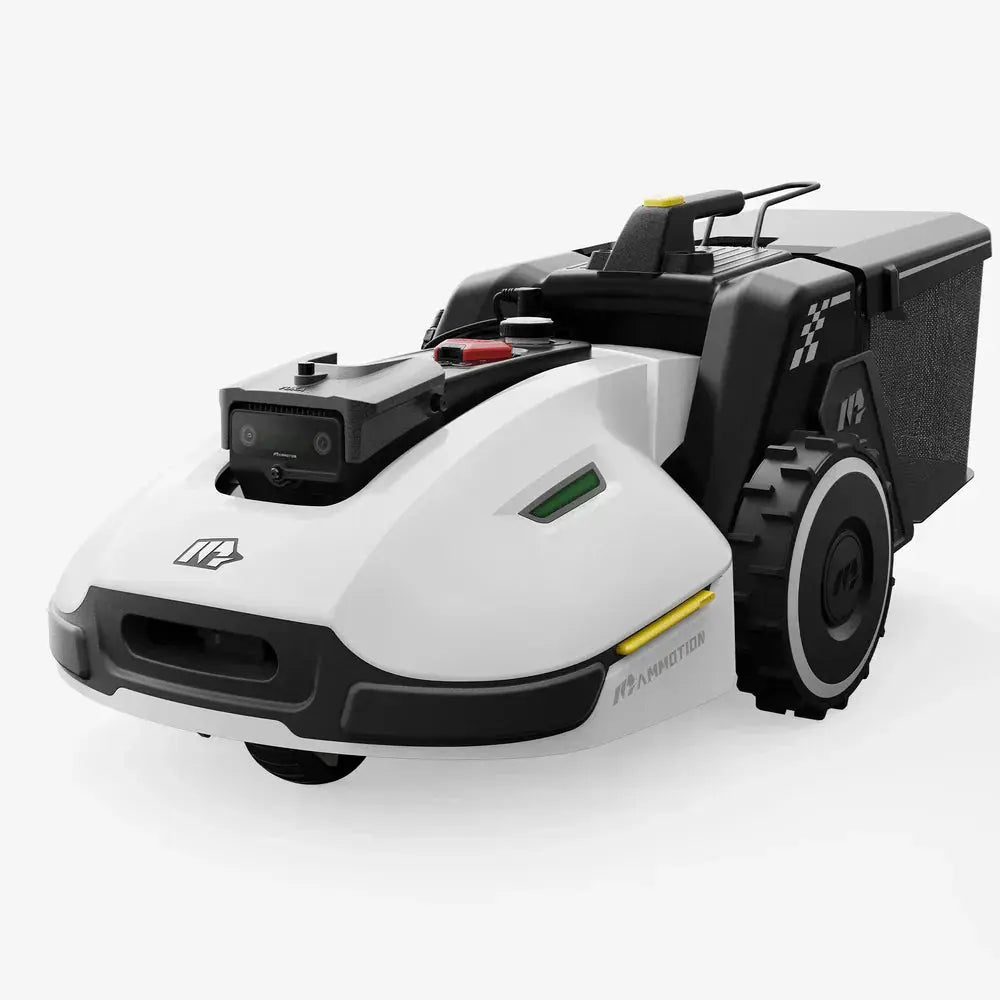 Mammotion YUKA 2000 – Intelligenter Mähroboter mit 3D-Vision-Navigation und Lawn Sweeper Kit für Flächen bis 2.000 m²