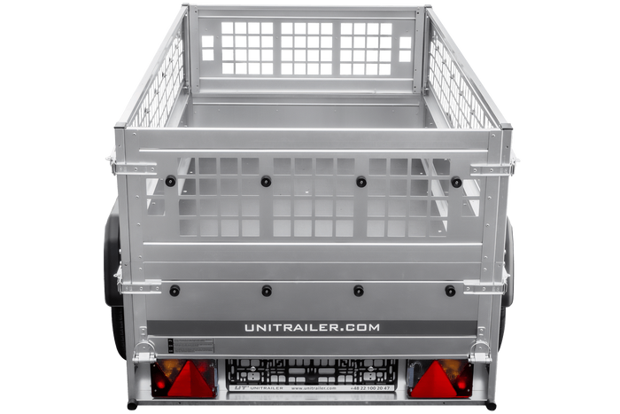 Anhänger Führerschein B Garden Trailer 200 KIPP 200×106 cm 750 kg mit Laubgitteraufsatz-Neu
