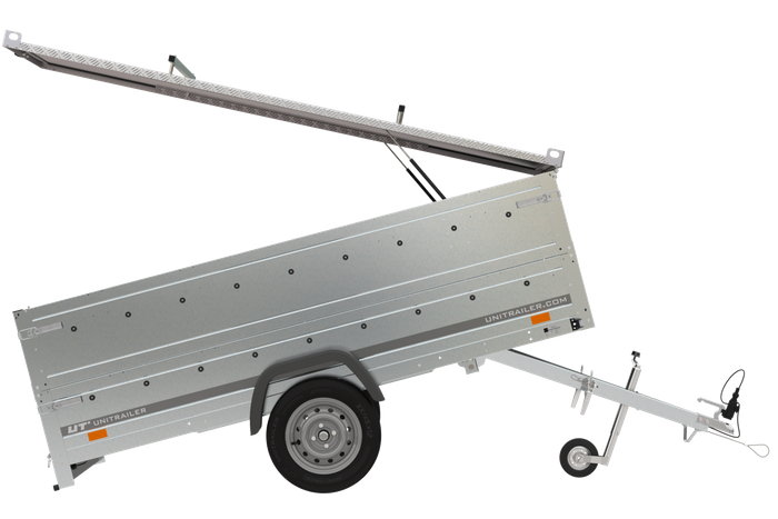 Anhänger GARDEN TRAILER 264 KIPP mit Bordwandaufsatz und Aludeckel-Neu