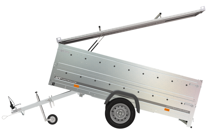 Anhänger GARDEN TRAILER 264 KIPP mit Bordwandaufsatz und Aludeckel-Neu