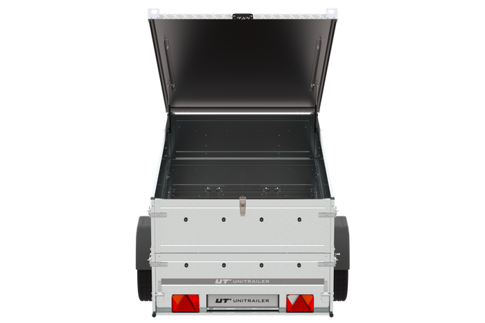 Anhänger GARDEN TRAILER 264 KIPP mit Bordwandaufsatz und Aludeckel-Neu