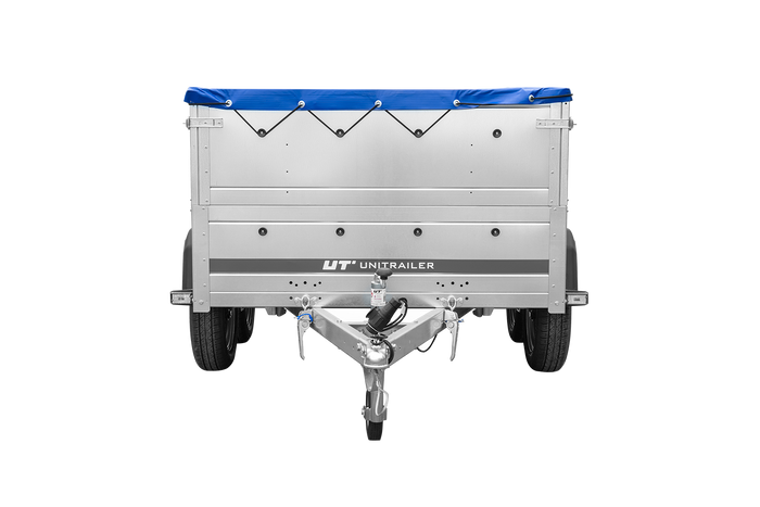 Anhänger mit zwei Achsen Garden Trailer 264/2 KIPP [inkl. zusätzliche Bordwände und Flachplane]-Neu