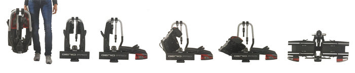 Atera Genio Pro Anhängerkupplungsplattform für 2 Fahrräder 022780-Neu