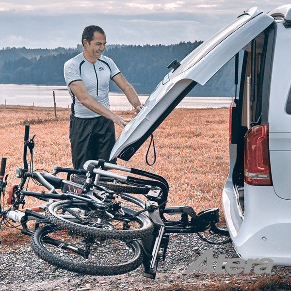 Atera Genio Pro – Anhängerkupplungsplattform für 2 Fahrräder 022785 (schwarz)-Neu