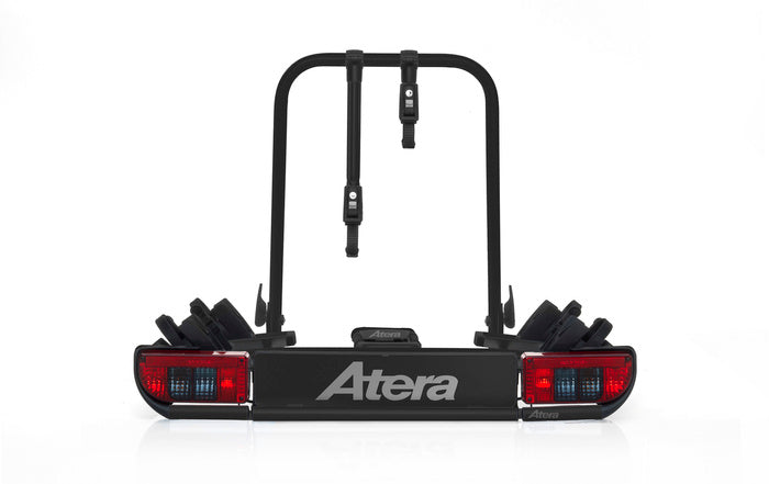 Atera Strada E-Bike – Anhängerkupplungs-Fahrradträger für 2 Fahrräder (schwarz)-Neu