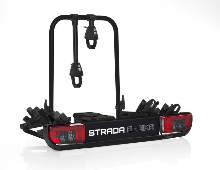 Atera Strada E-Bike – Anhängerkupplungs-Fahrradträger für 2 Fahrräder (schwarz)-Neu