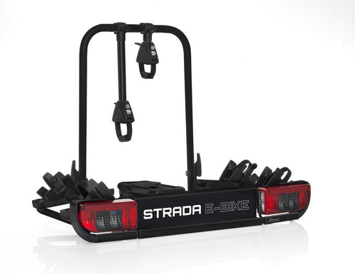 Atera Strada E-Bike – Anhängerkupplungs-Fahrradträger für 2 Fahrräder (schwarz)-Neu