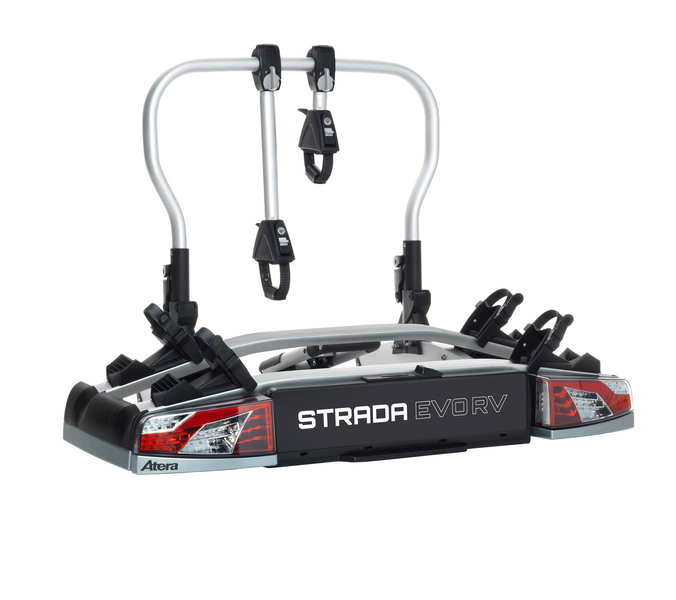 Atera Strada EVO RV 2 – Anhängerkupplungs-Fahrradträger für 2 Fahrräder für Wohnmobile (022 707)-Neu