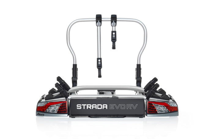 Atera Strada EVO RV 2 – Anhängerkupplungs-Fahrradträger für 2 Fahrräder für Wohnmobile (022 707)-Neu