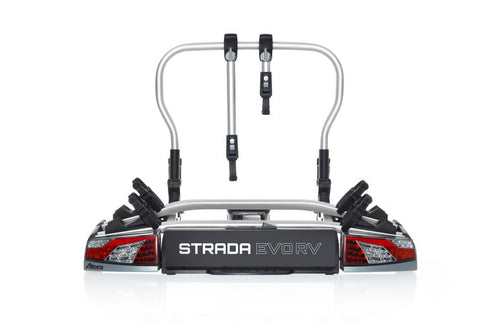 Atera Strada EVO RV 2 – Anhängerkupplungs-Fahrradträger für 2 Fahrräder für Wohnmobile (022 707)-Neu