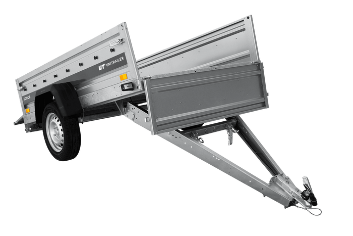 Autotransportanhänger 230×125 UNITRAILER FORCE 230 KIPP-Neu