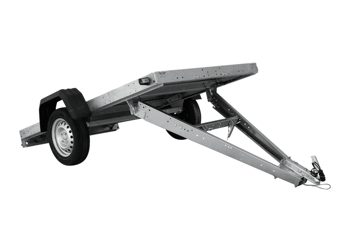 Autotransportanhänger 230×125 UNITRAILER FORCE 230 KIPP-Neu