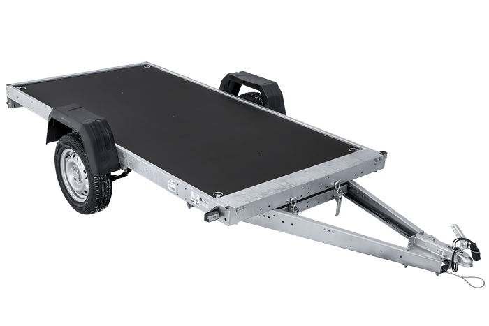 Autotransportanhänger auf Federn 264×125 UNITRAILER FORCE 264/R KIPP-Neu